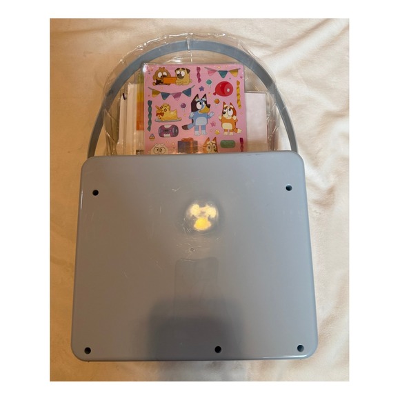 Bluey Activity Case Set with Stickers Activity Book and Art Supplies Blue Case - Picture 4 of 5